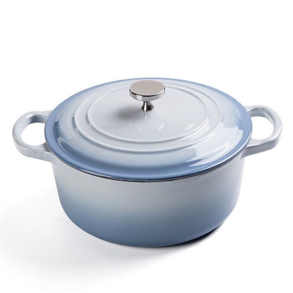 new type hot samel enamel cast iron casserole pot with any color you need