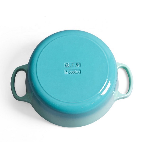 new type hot samel enamel cast iron casserole pot with any color you need