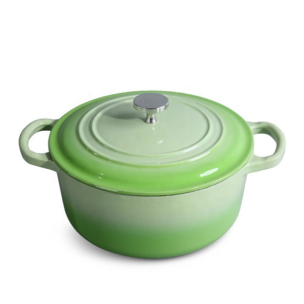 new type hot samel enamel cast iron casserole pot with any color you need