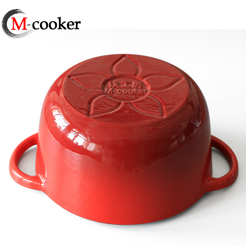 small size cast iron cute pot casserole for less persons