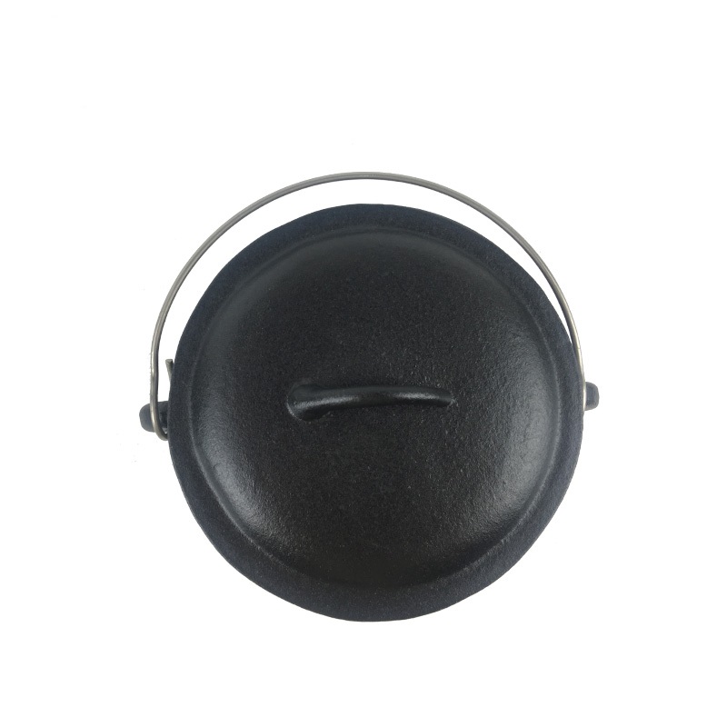 Cast iron south africa pot with enameled coating high quality cookware