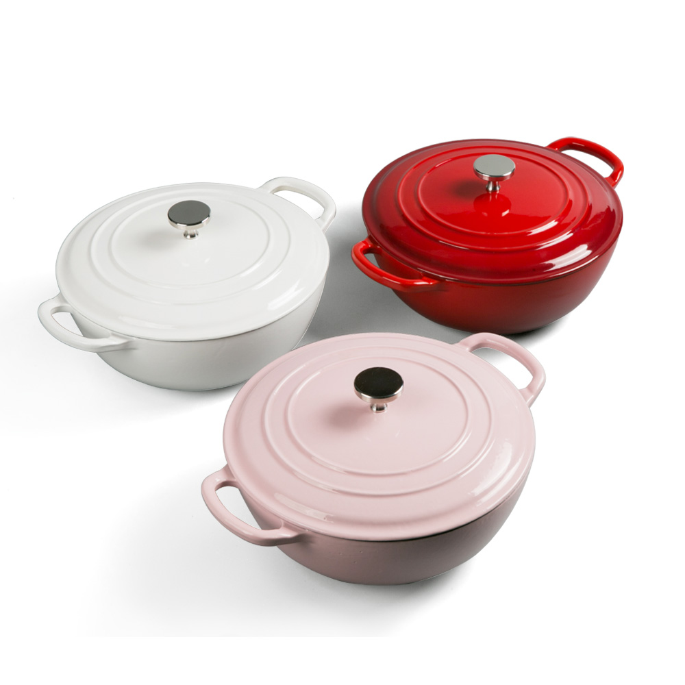 enamel cast iron all-purpose pot casserole