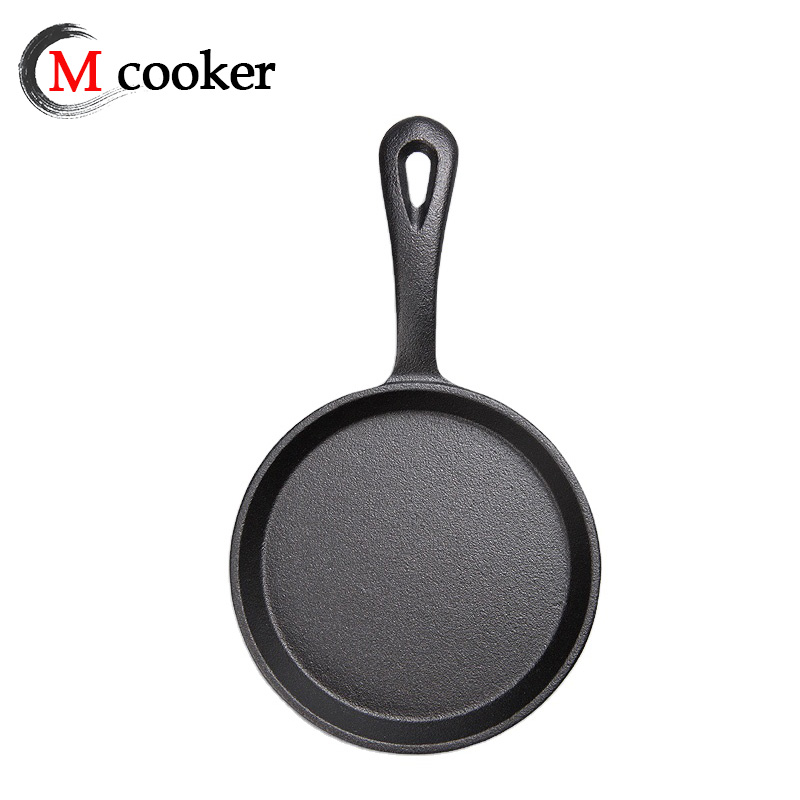 Cast iron round mini pan