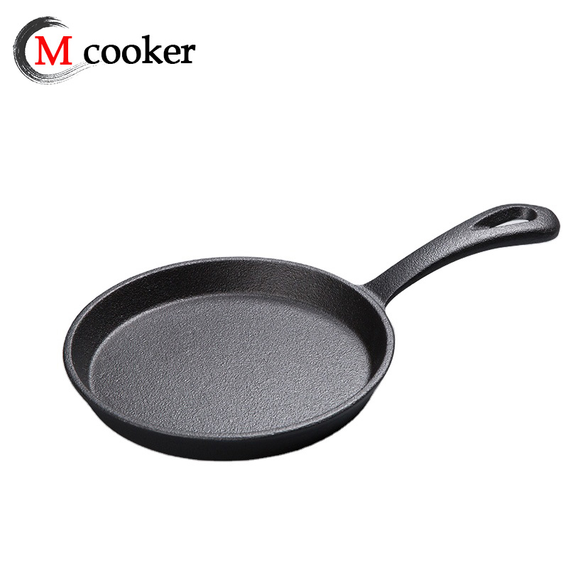 Cast iron round mini pan