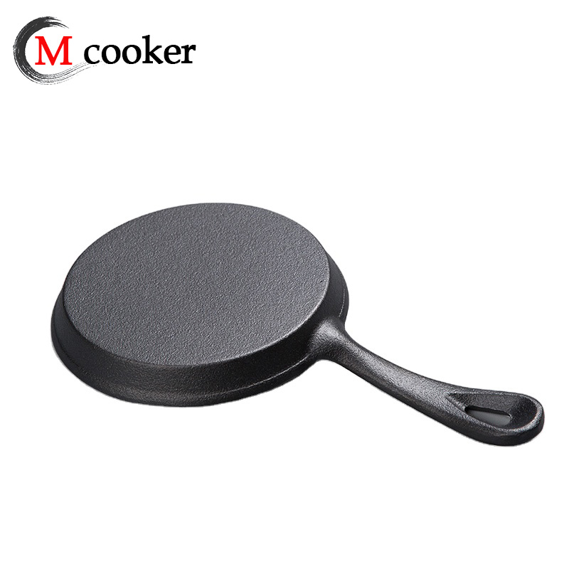 Cast iron round mini pan