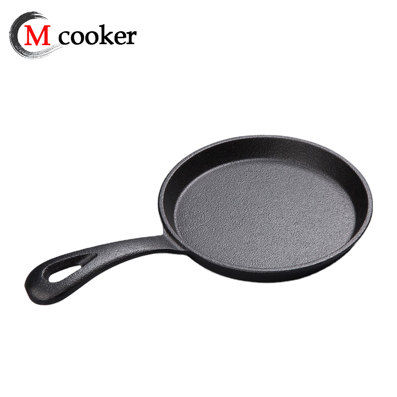 Cast iron round mini pan