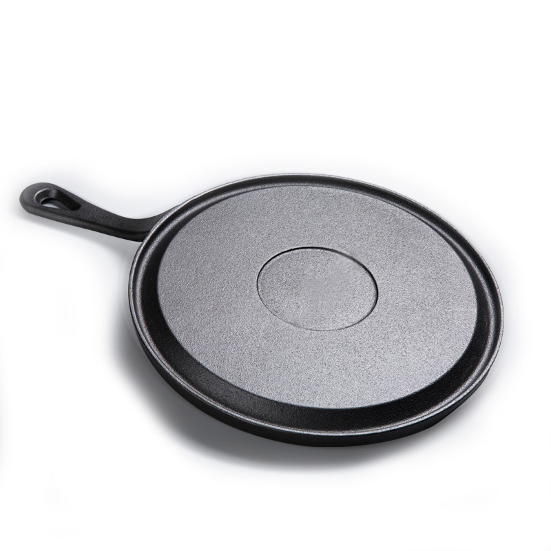 Cast iron fry pan with 25cm