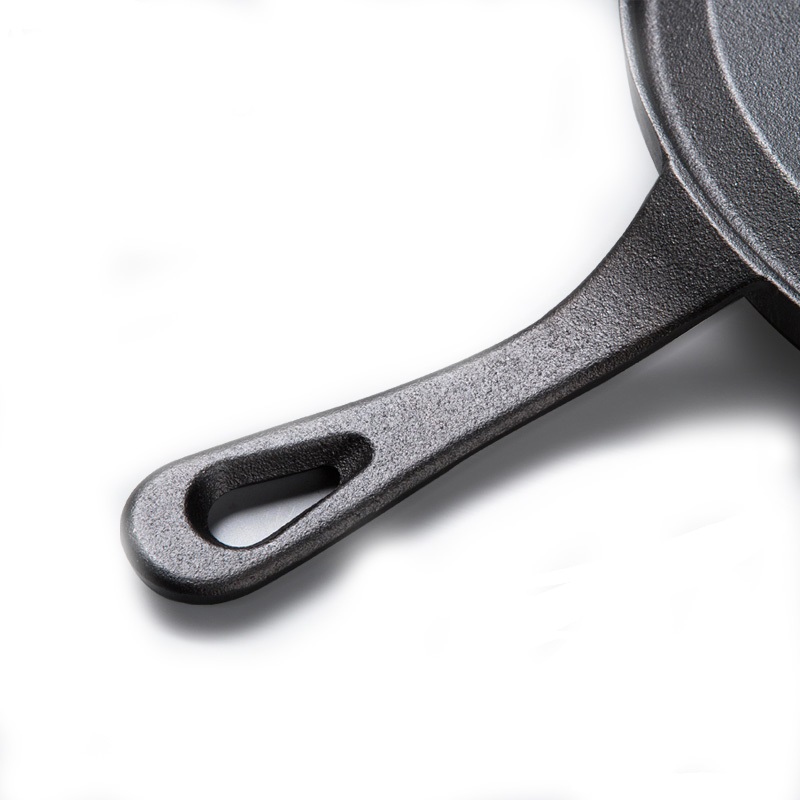 Cast iron fry pan with 25cm