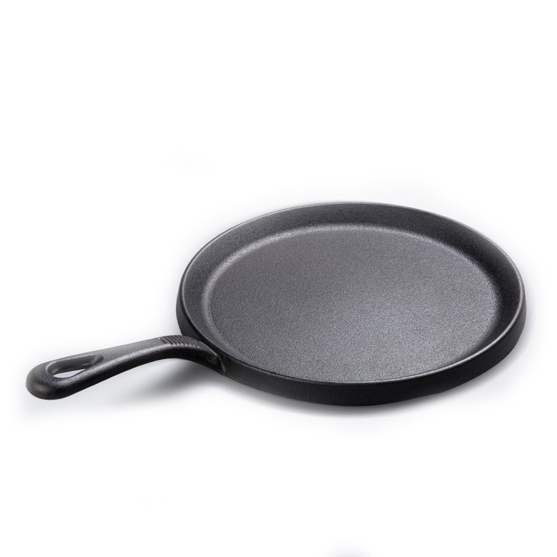 Cast iron fry pan with 25cm